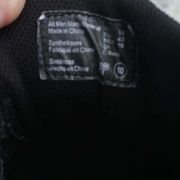 Safe T Step Cross Trekkers Men Size 10 Black Oil & Slip Resistant Work Shoes EUC - Picture 7 of 8